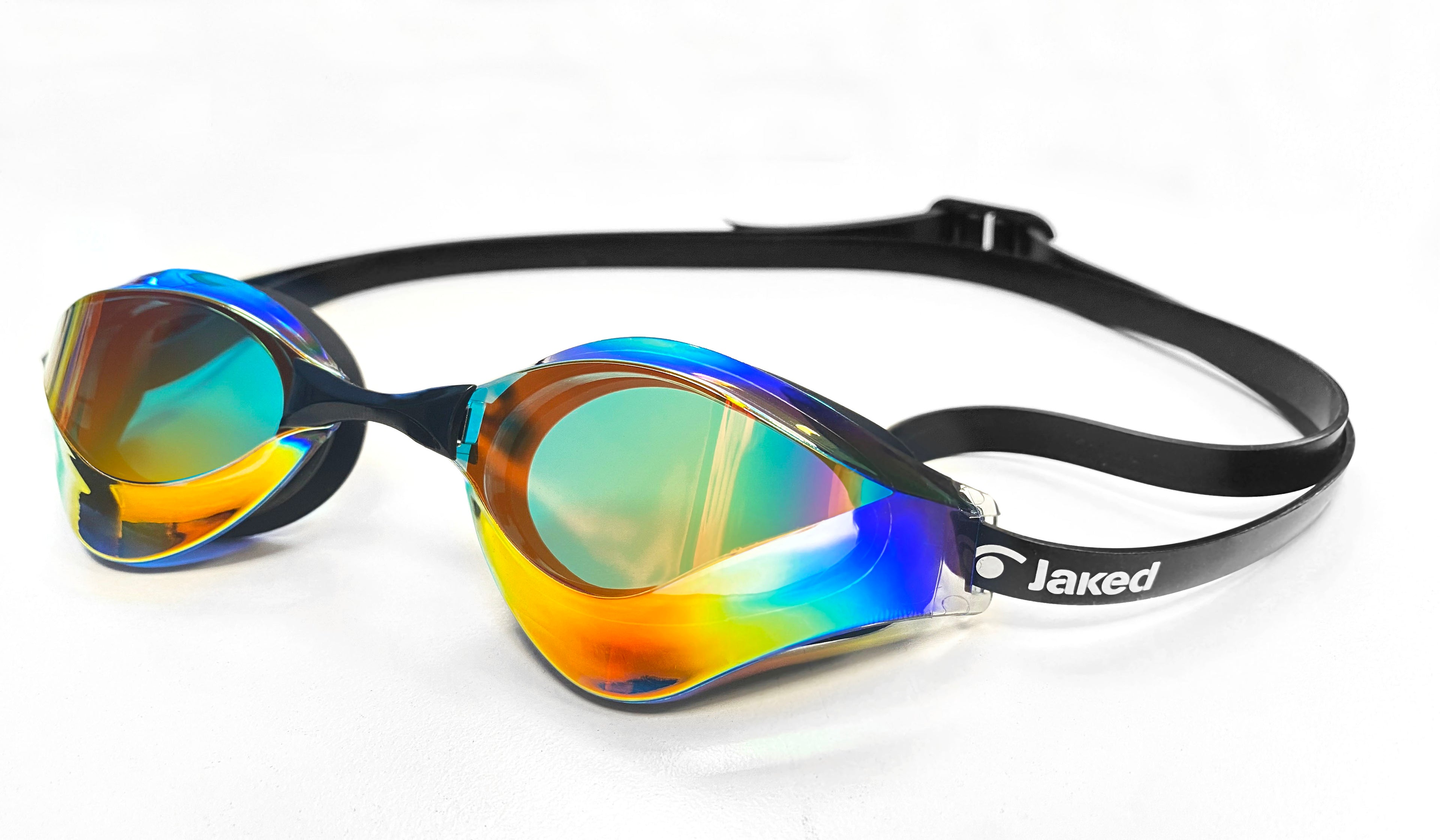 DROP swimming goggles - Red Mirror
