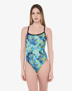 TEKNOCAMOU EVO Swimsuit - BLUE/MULTICOLOR