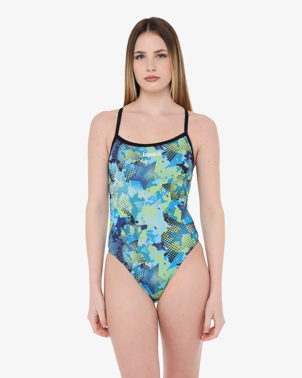 TEKNOCAMOU EVO Swimsuit - BLUE/MULTICOLOR