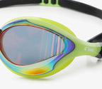 Jaked RUMBLE swimming goggles - Green Mirror