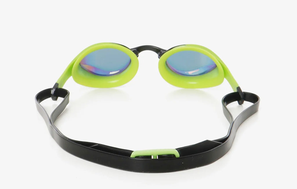 Jaked RUMBLE swimming goggles - Green Mirror