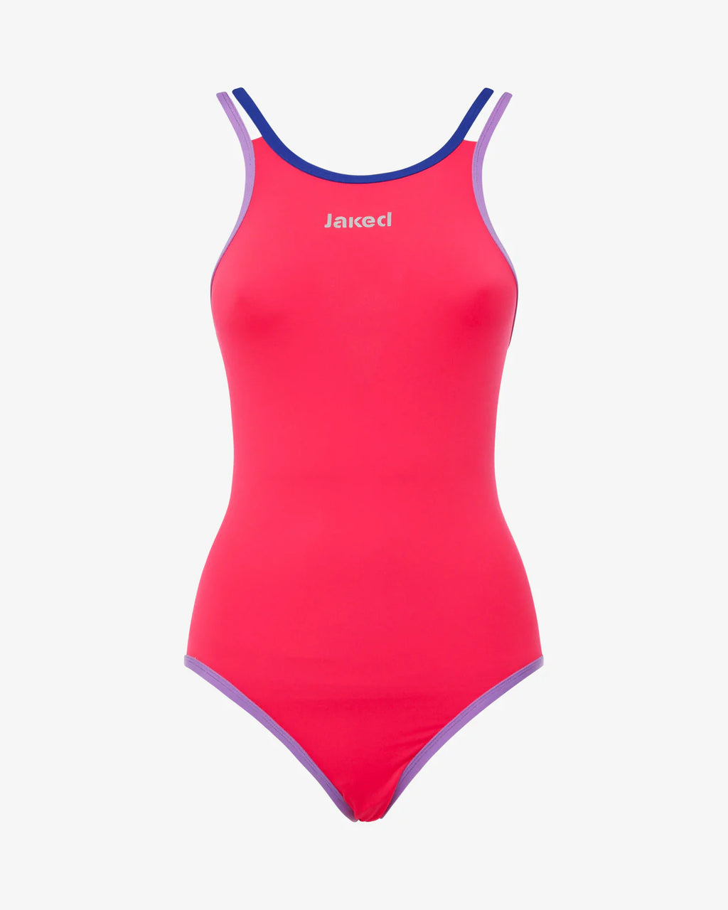 VENICE swimming costume - FLUORESCENT RED - VelocX