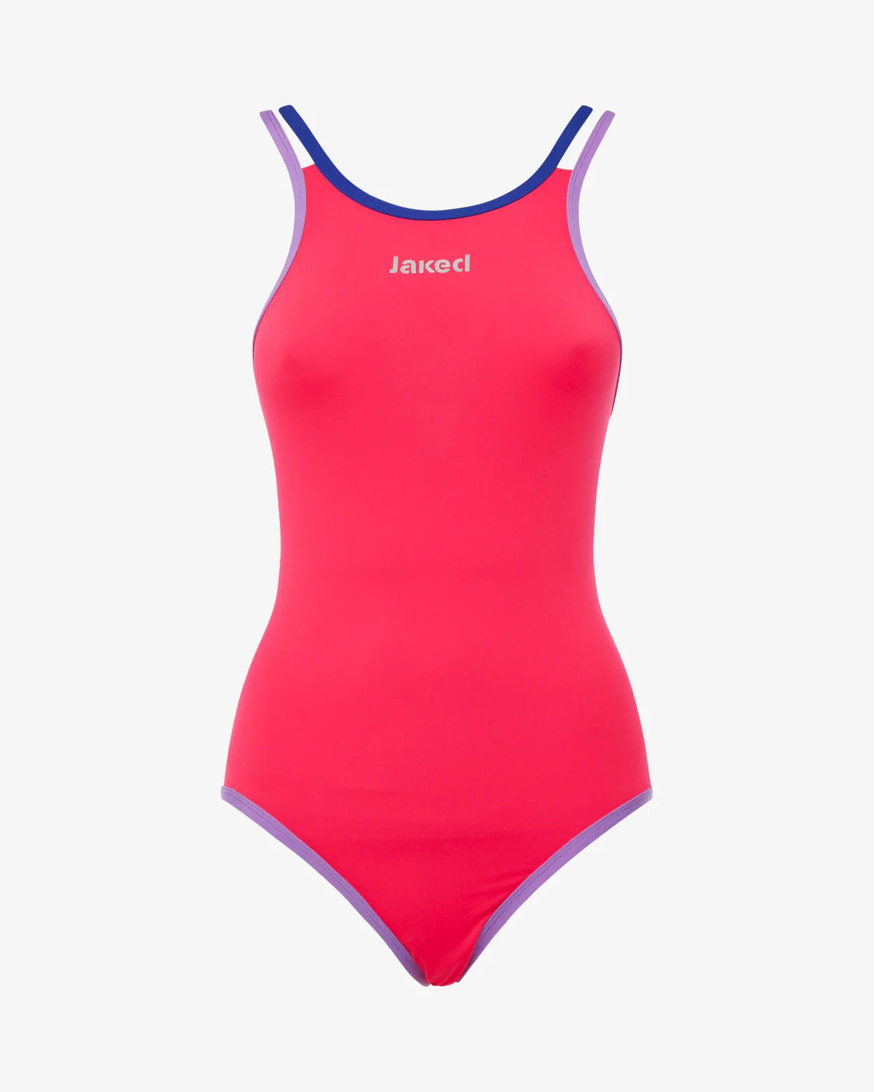 VENICE swimming costume - FLUORESCENT RED - VelocX